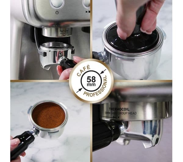 BREVILLE VCF126 Barista Max Coffee Machine - Stainless Steel - Image 4