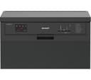 SHARP QW-DXA26F41A Full-size Dishwasher - Dark Stainless Steel thumbnail 3