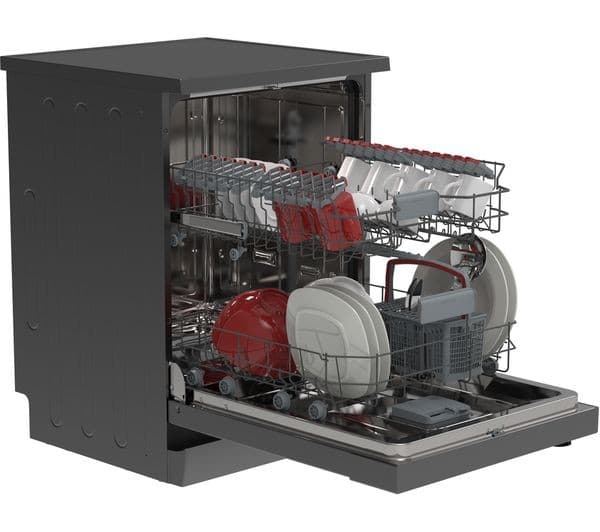 SHARP QW-DXA26F41A Full-size Dishwasher - Dark Stainless Steel - Image 5