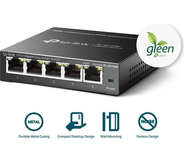 TP-Link TL-SG105E Network Switch Grey - Image 3