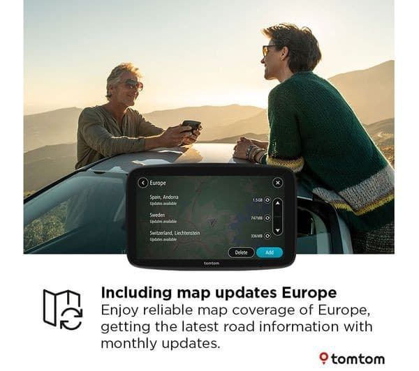 TomTom GO Classic 2nd Generation 6" Sat Nav - Europe Maps - Image 5
