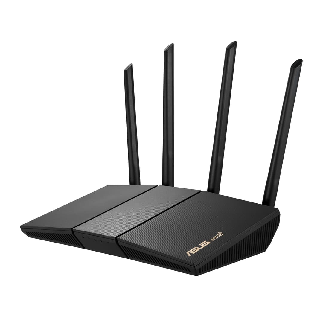 ASUS 3000mb RT-AX57 AX3000 AiMesh Router - Black - Image 1