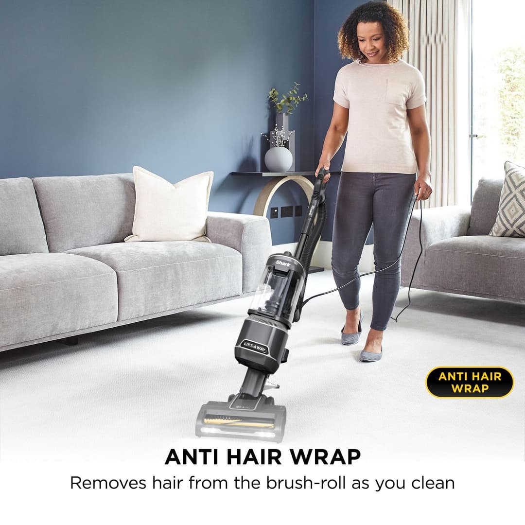 Shark NZ691UKTDB Corded Upright Vacuum Cleaner - Black - Image 3