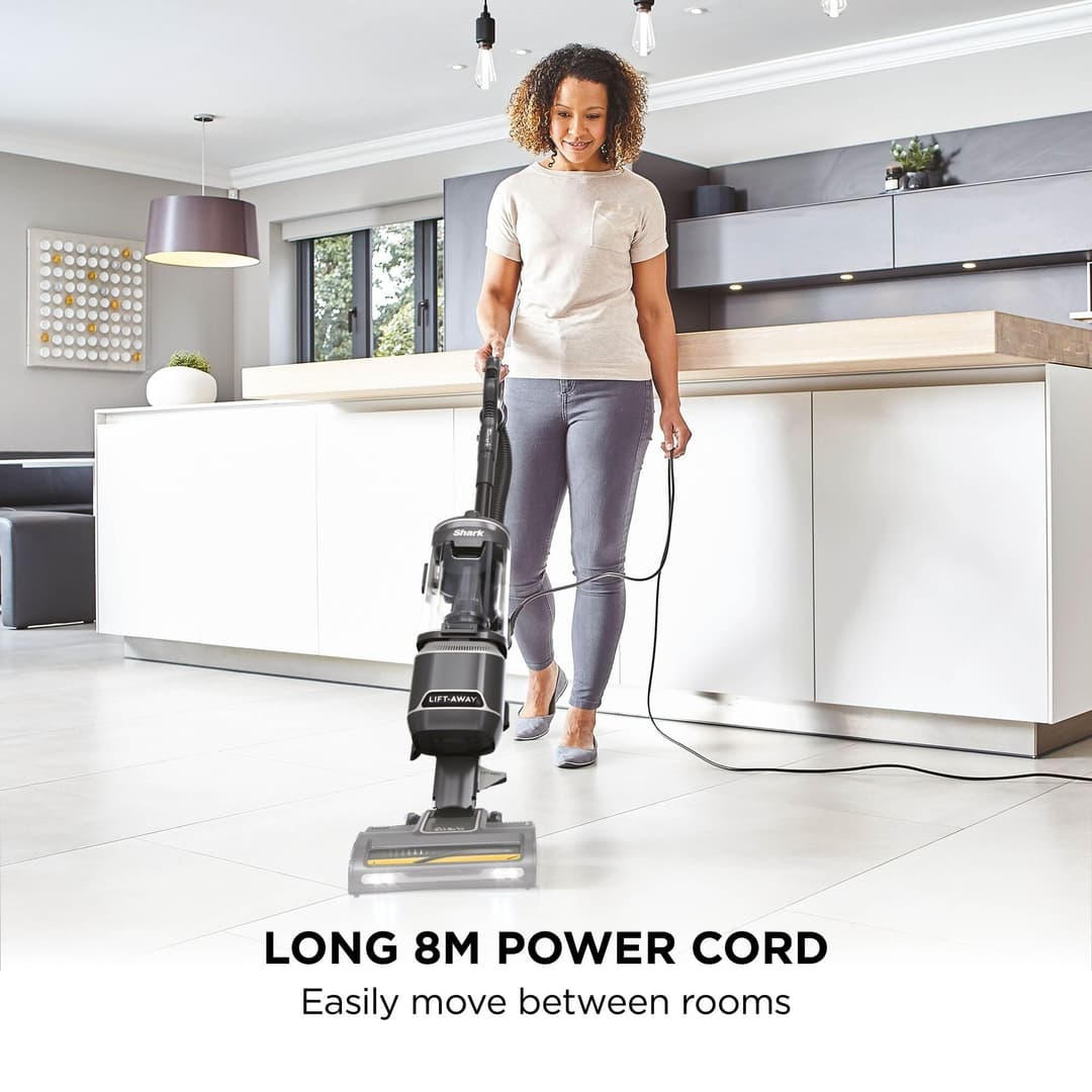 Shark NZ691UKTDB Corded Upright Vacuum Cleaner - Black - Image 8