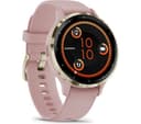 Garmin Venu 3S GPS Smartwatch 41mm, Soft Gold Bezel with Dust Rose Silicone Band thumbnail 1
