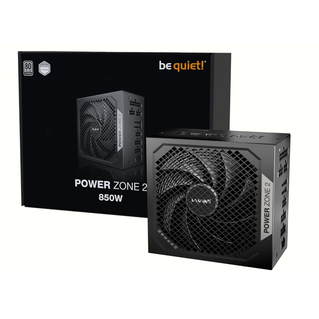 be quiet! Power Zone 2 850W ATX 3.1 80 PLUS Platinum PSU Power Supply - Image 1