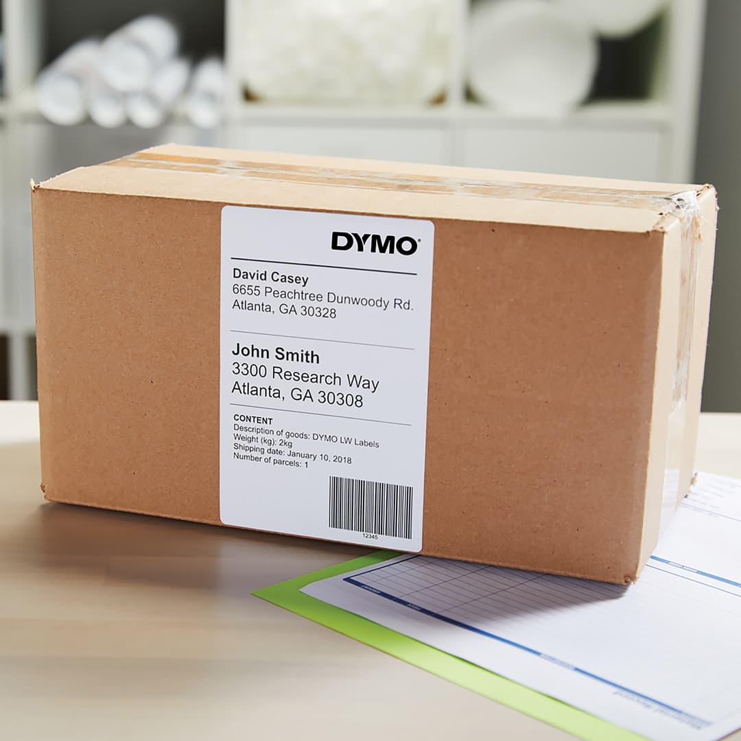 DYMO Authentic LabelWriter Extra Large Shipping Labels | 104 mm x 159 mm | Self Adhesive | Roll of 220 Easy-Peel Labels | for LabelWriter 4XL/5XL Label Makers - Image 2