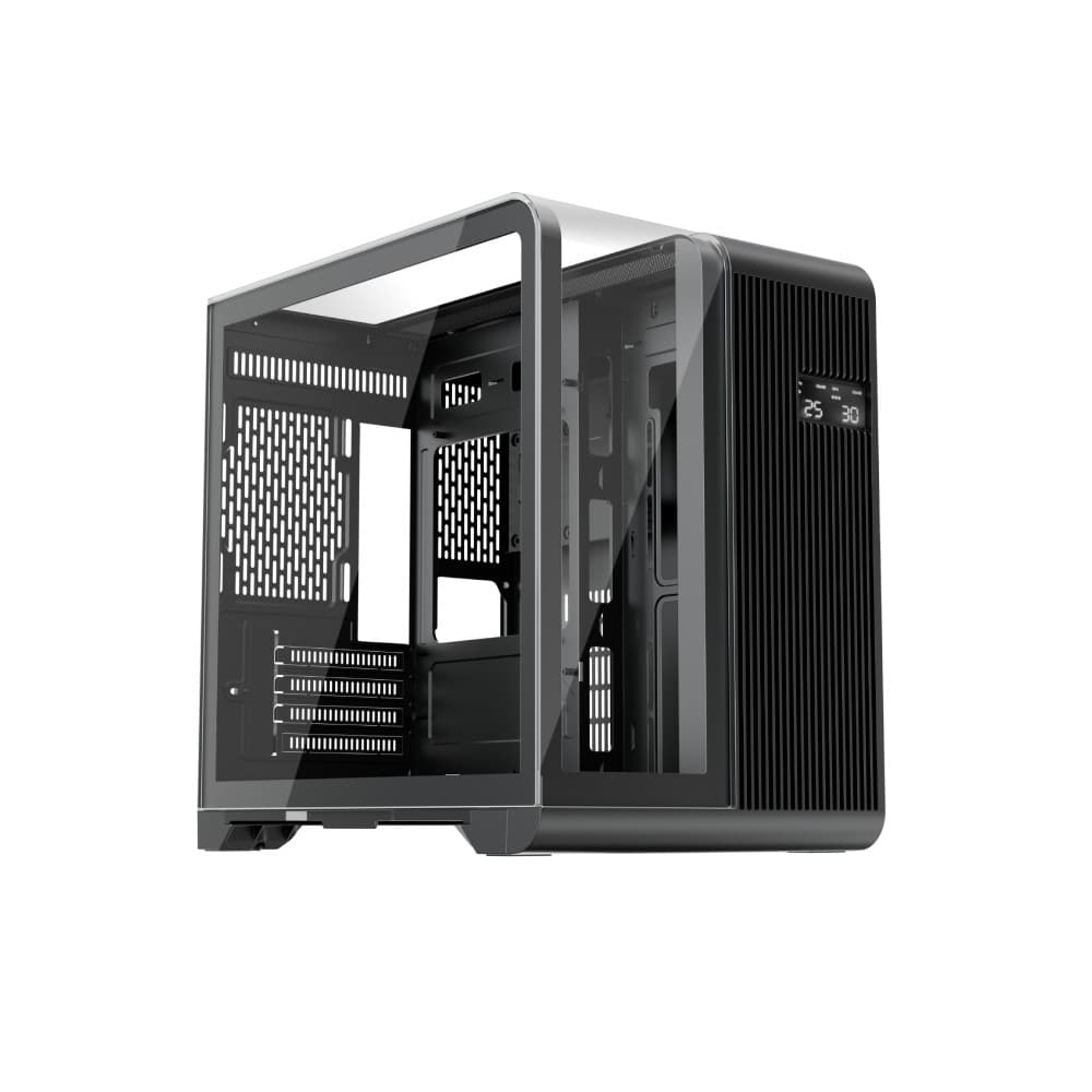 1st Player RT5 BK Tempared Glass Micro Tower Gaming PC Case - Image 5