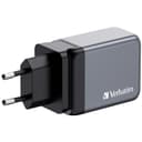 Verbatim GNC-65 GaN Charger 65W with 2 x USB-C PD 65W / 1 x USB-A QC 3.0 (EU/UK/US) thumbnail 3