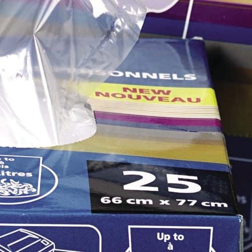 Rexel Plastic Waste Sacks for Wide Entry Shredders 175L (pack of 100) - Image 3