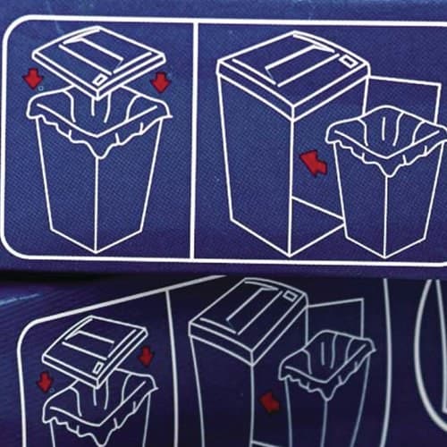 Rexel Plastic Waste Sacks for Wide Entry Shredders 175L (pack of 100) - Image 4
