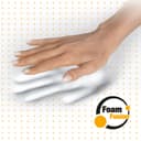 Fellowes Mouse Mat Wrist Support - PlushTouch Mouse Pad with Non Slip Rubber Base & Antibacterial Protection - Ergonomic Mouse Mat for Computer, Laptop, Home Office Use - Black thumbnail 4