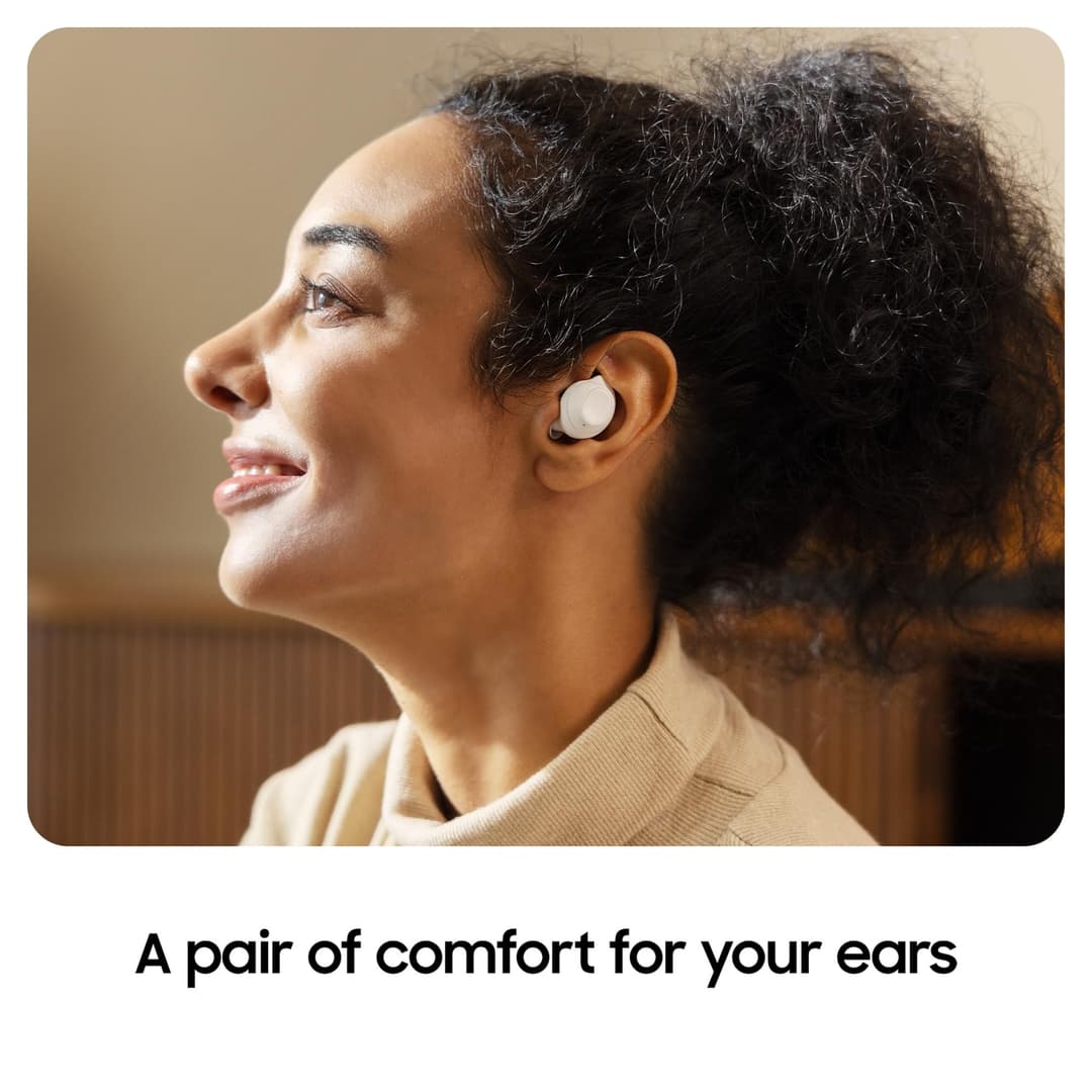 Samsung Galaxy Buds FE Wireless Earbuds - White - Image 5