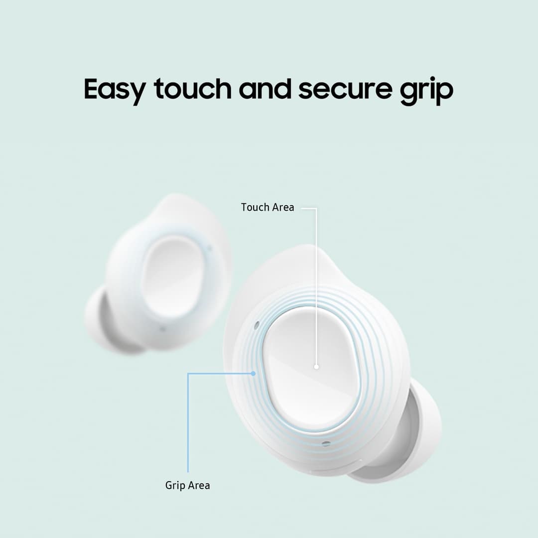 Samsung Galaxy Buds FE Wireless Earbuds - White - Image 7