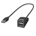 Plugable Technologies 2-in-1 USB Splitter with Dual USB 2.0 Ports, Compatible with Windows, Linux, macOS, Chrome OS, USB Multiport Hub for Laptops thumbnail 1