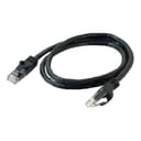 C2G 1m Cat6 550 MHz Snagless Patch Cable  Black thumbnail 1