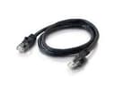 C2G 1m Cat6 550 MHz Snagless Patch Cable  Black thumbnail 2