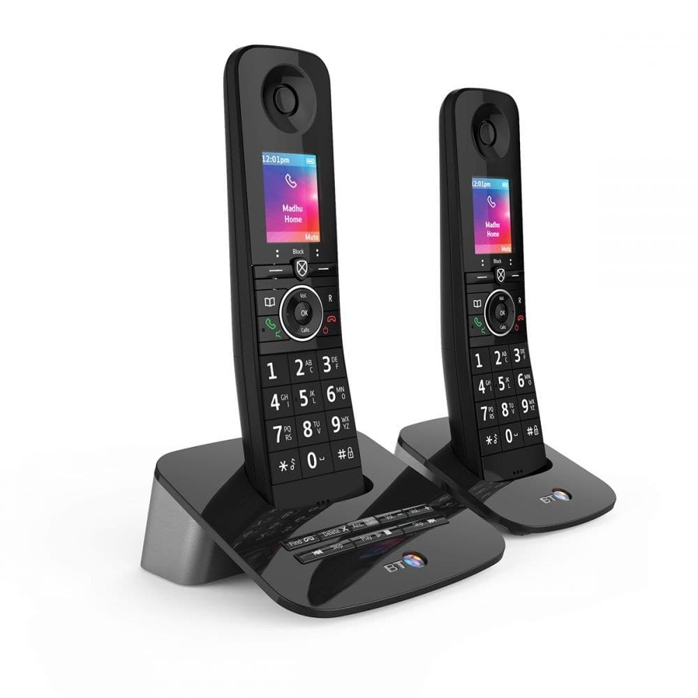 BT Premium Twin DECT Call Blocker Cordless Telephone with Answer Machine - Image 1