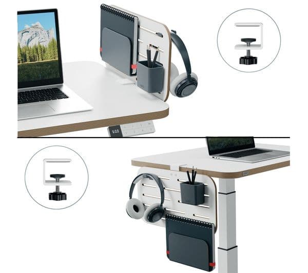 LEITZ Ergo Pegboard Desk Organiser with Laptop Holder - Image 4