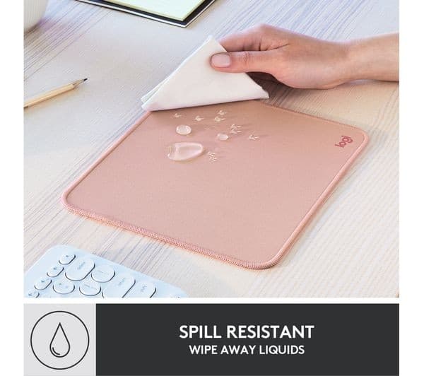 Logitech Studio Series Mouse Mat Standard - Darker Rose - Image 4