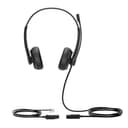 Yealink YHS34 Dual Headset Wired Head-band Calls/Music Black thumbnail 1