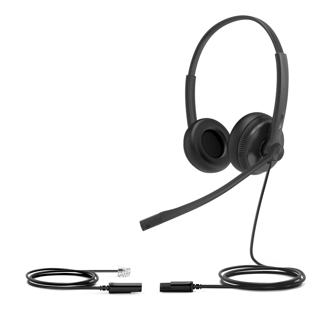 Yealink YHS34 Dual Headset Wired Head-band Calls/Music Black - Image 2