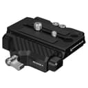KONDOR BLUE | 501 Adjustable Baseplate for 15mm Rod Rigs | Arca Swiss QR Quick Release Plate, 85mm Matte Box Spacing, Anti-Twist Rail Clamps, Camera Cage Riser Mount | Black thumbnail 5