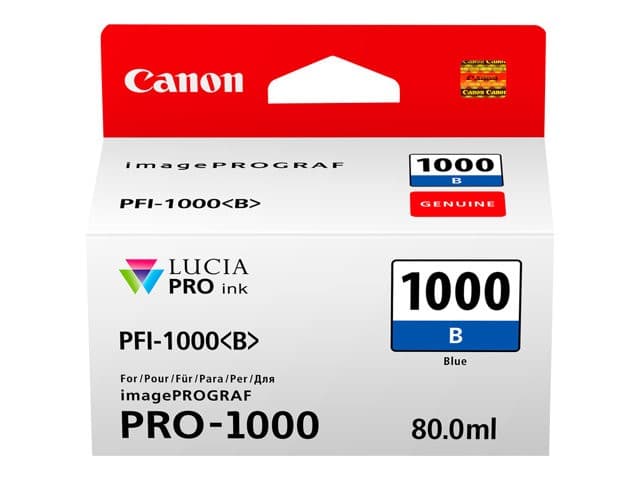 Canon PFI-1000 B - blue - original - ink tank - Image 2