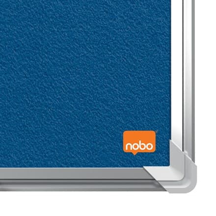 Nobo Premium Plus 1915189 Felt Notice Board 1200 x 900mm Indoor Blue Aluminium Frame - Image 4