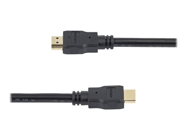 StarTech.com HDMM1M High Speed HDMI Cable with Ethernet 1m 4K 30Hz HDMI 1.4 M/M Black - Image 4