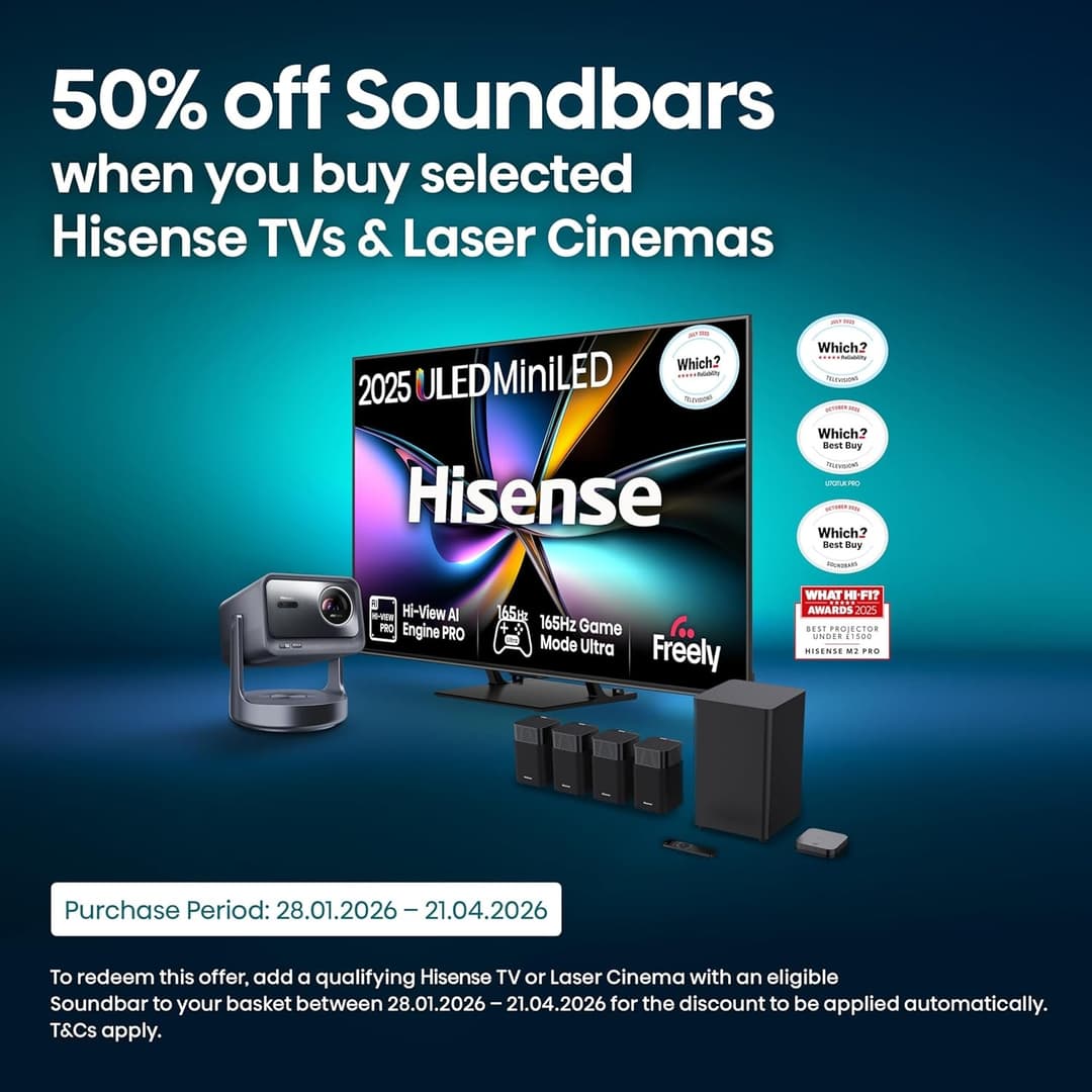 Hisense 40E4NTUK 40" Full HD Smart TV - Image 2