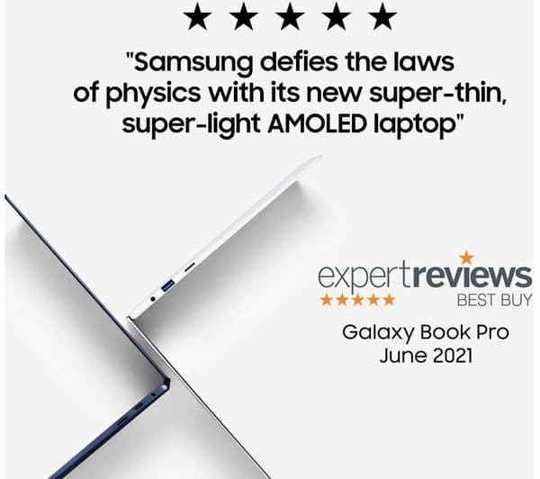 Samsung Galaxy Book Pro 13.3-Inch 4G LTE Laptop NP935XDB-KC1UK Intel Core i5 8GB 256GB - Mystic Blue - Image 5