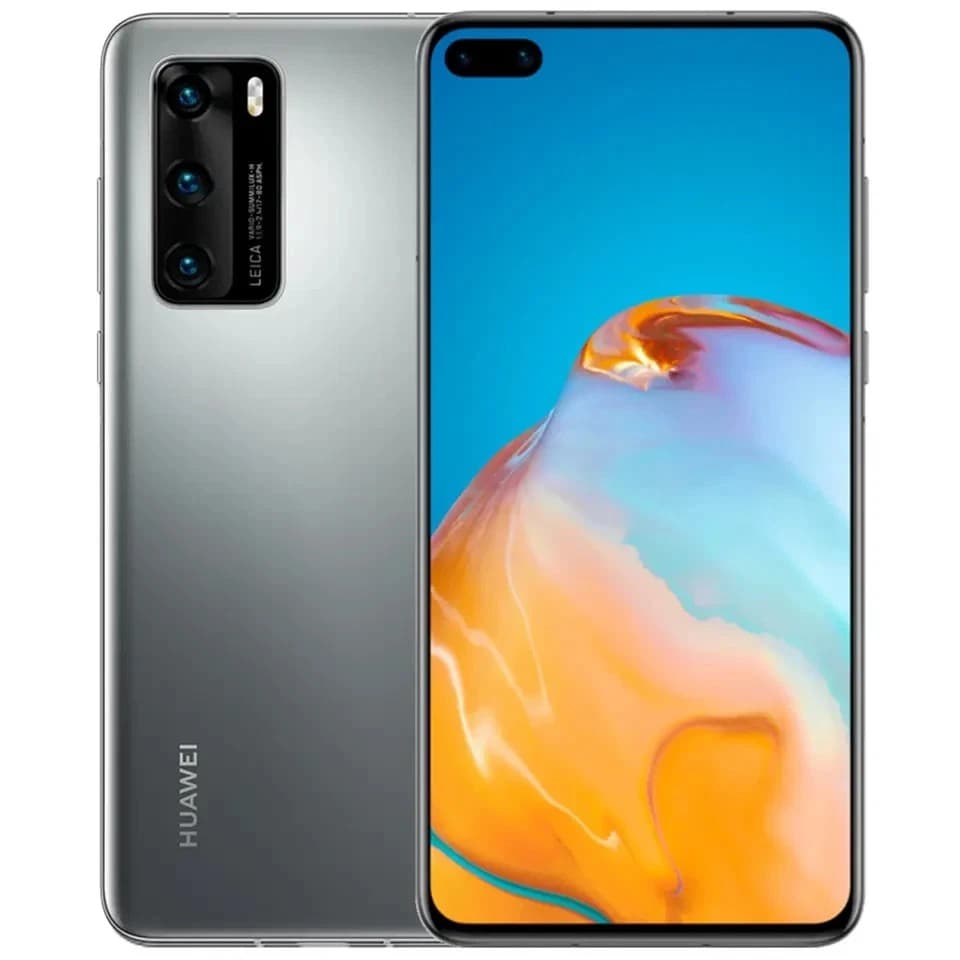 HUAWEI P40 5G Smartphone, 8GB RAM, 128GB Storage, 6.1" Display - Silver