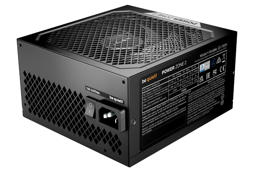 be quiet! POWER ZONE 2 750W power supply unit 20+4 pin ATX ATX Black - Image 3