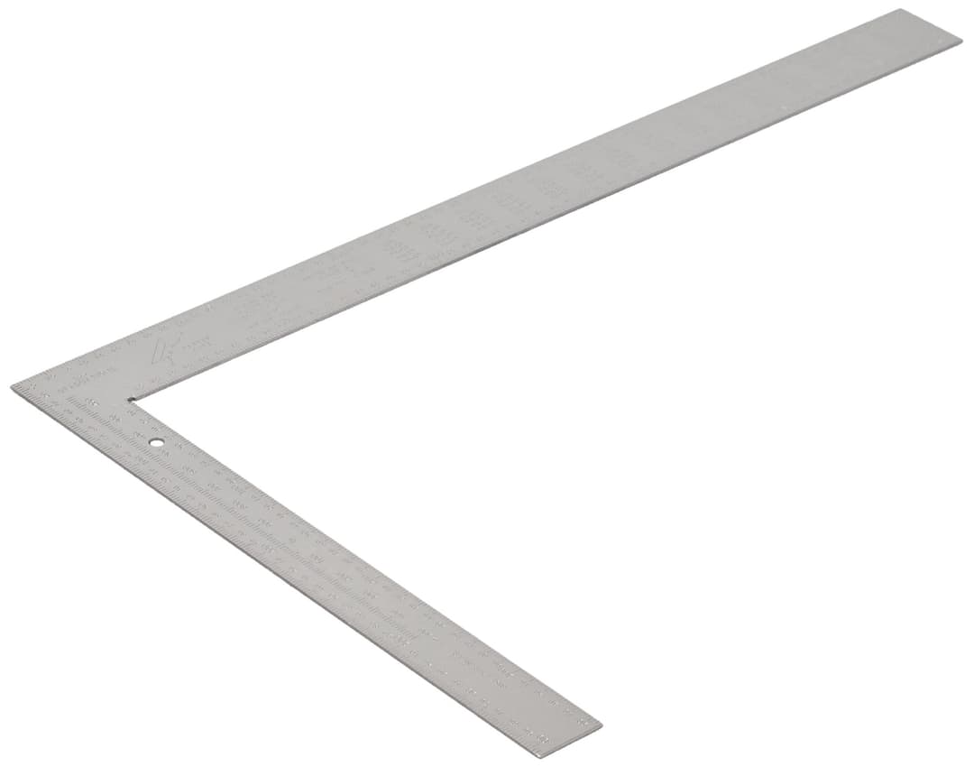 Stanley Carpenters Steel Roofing Square 600 x 400 mm 1-45-530 - Silver - Image 2