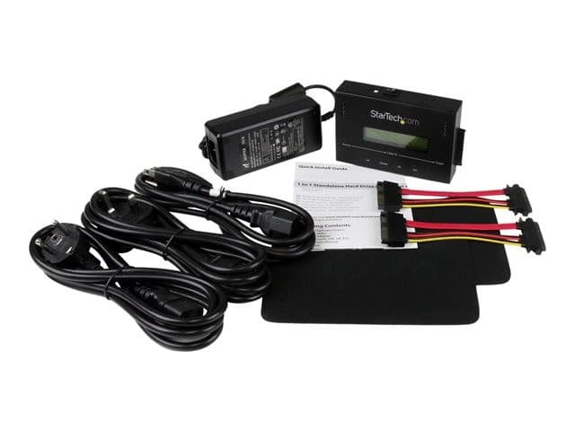 StarTech SATDUP11 Hard Drive Duplicator Black - Image 9