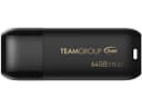 TEAMGROUP C175 64GB USB 3.2 Gen 1 Flash Drive Rounded Streamlined Unibody Design Black Pearl Seamless Construction Matte and Glossy Finish  Speed Up to 100MB/s (TC175364GB01) thumbnail 3