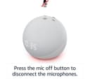 Amazon Echo Dot (4th Gen) Smart Speaker with Clock and Alexa - Glacier White thumbnail 2