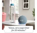 Amazon Echo Dot (4th Gen) Smart Speaker with Clock and Alexa - Glacier White thumbnail 4