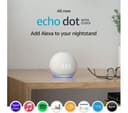 Amazon Echo Dot (4th Gen) Smart Speaker with Clock and Alexa - Glacier White thumbnail 6