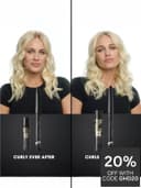 ghd Chronos Curve Conical Wand Hair Curler 28-23mm Black thumbnail 5