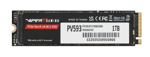 Patriot Viper PV593 PCIe Gen5 x4 M.2 2280 NVMe SSD 1TB