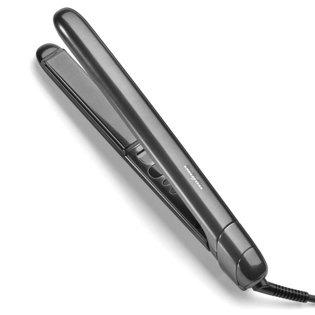 BaByliss Titanium Shine Hair Straighteners - Liquid Metal - Image 1