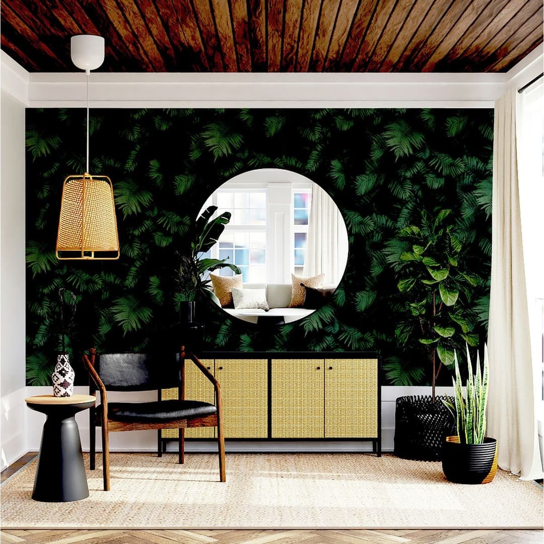 Arthouse Fern Wall Green Wallpaper - Image 4