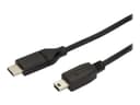 StarTech USB2CMB2M USB-C to Mini-USB Cable 2m Black thumbnail 1