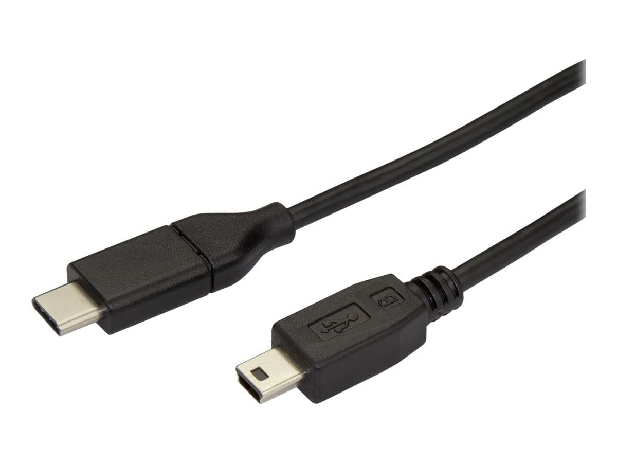 StarTech USB2CMB2M USB-C to Mini-USB Cable 2m Black