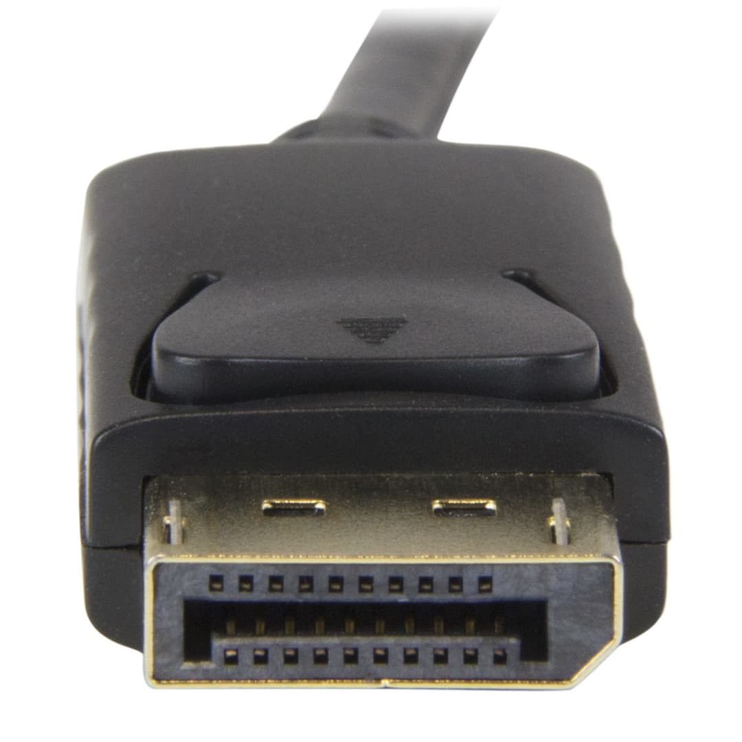 StarTech.com 6ft (2m) DisplayPort to HDMI Cable - 4K 30Hz - DisplayPort to HDMI Adapter Cable - DP 1.2 to HDMI Monitor Cable Converter - Latching DP Connector - Passive DP to HDMI Cord - Image 4