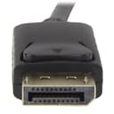 StarTech.com 6ft (2m) DisplayPort to HDMI Cable - 4K 30Hz - DisplayPort to HDMI Adapter Cable - DP 1.2 to HDMI Monitor Cable Converter - Latching DP Connector - Passive DP to HDMI Cord thumbnail 4