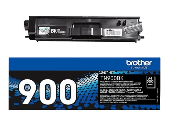 Brother TN900BK Original Toner Cartridge - Black (6,000 Pages) - Image 2