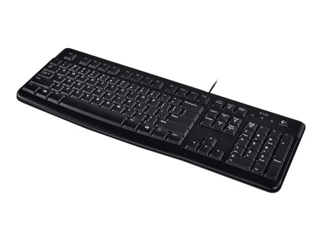 Logitech K120 Keyboard Black - Image 3